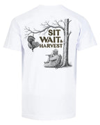 Sit, Wait And Harvest Turkey T-shirt