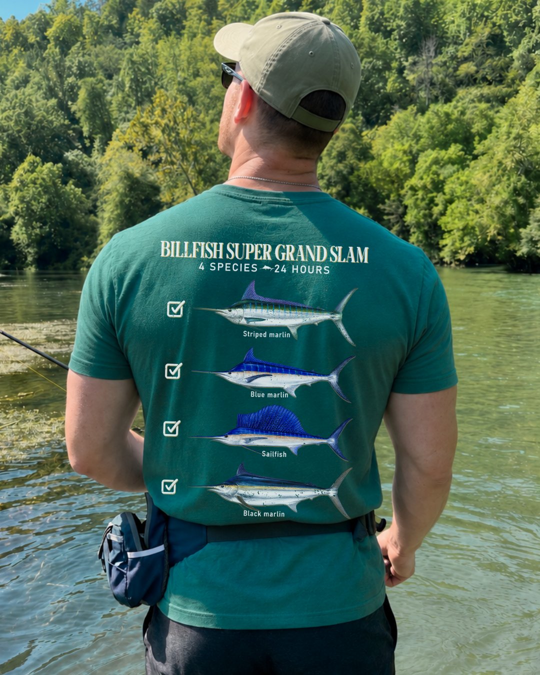 Super Grand Slam Angler T-shirt