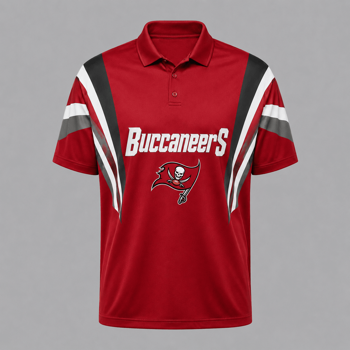 TB x NFL Sleeve Collared Sports Polo Shirt Main image