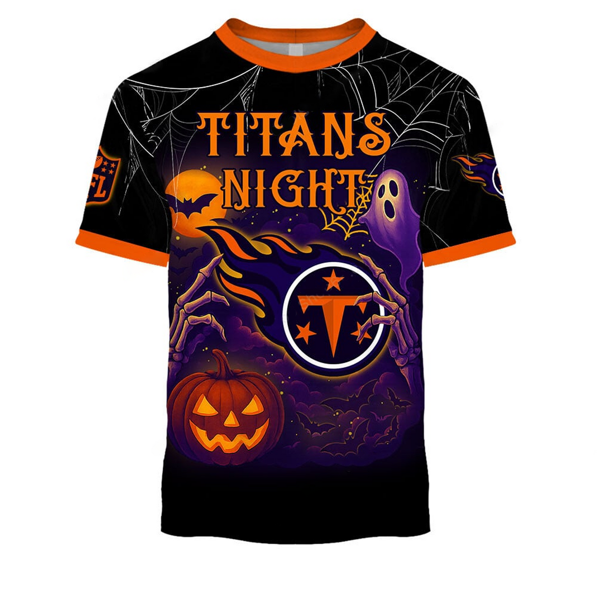 TEN X NFL Halloween Night 3D Shirt
