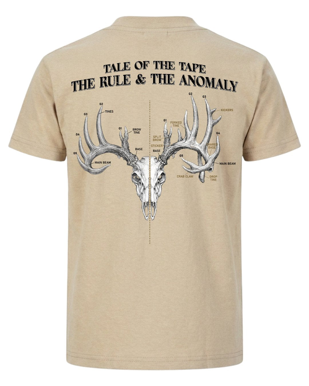 Tale Of The Tape Deer Antler T-shirt