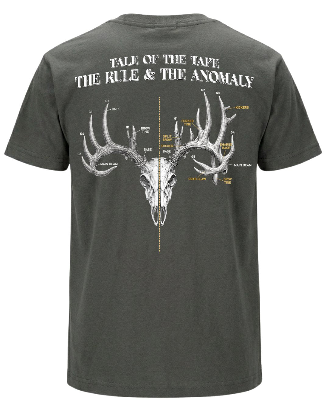 Tale Of The Tape Deer Antler T-shirt