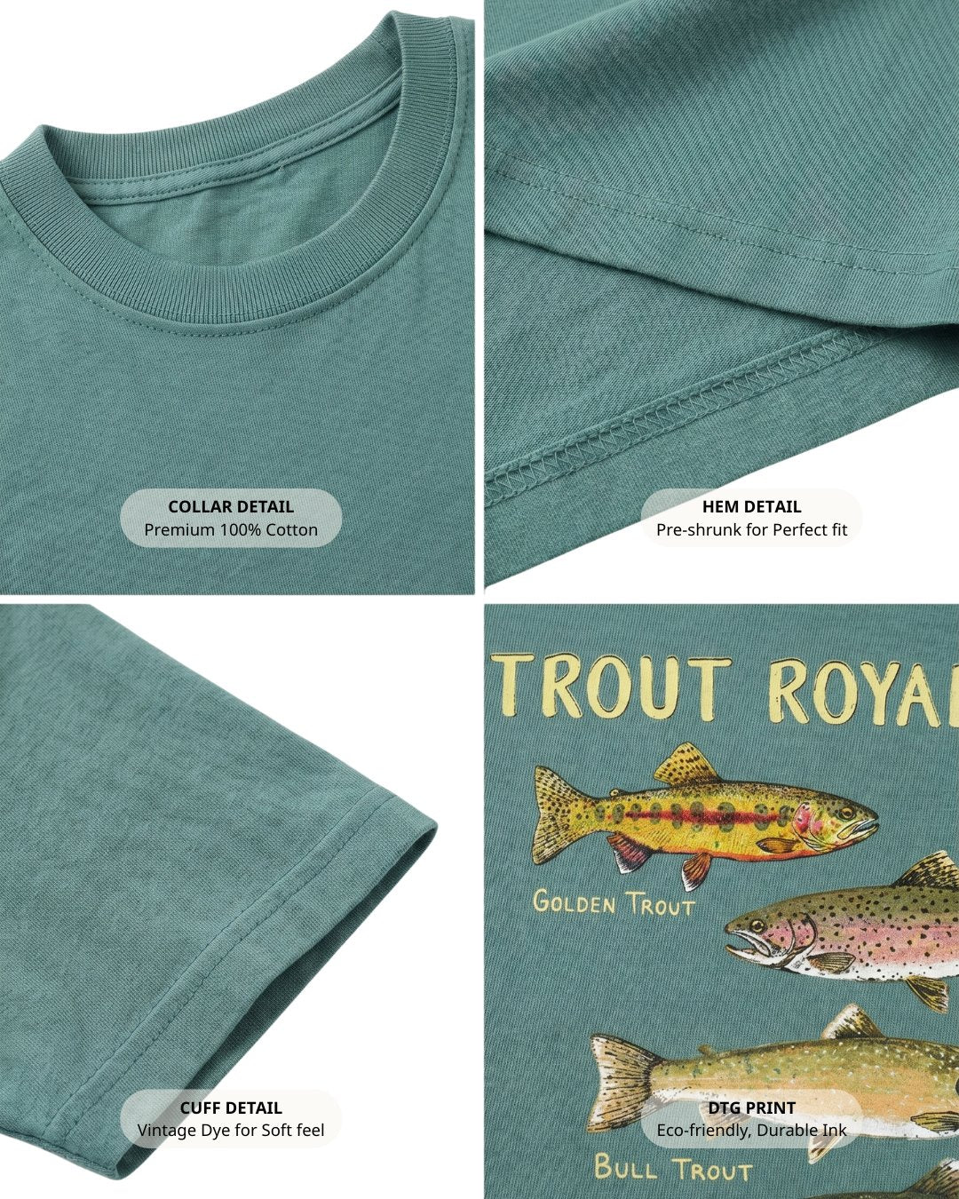 Trout Royal Slam T-shirt Secondary image