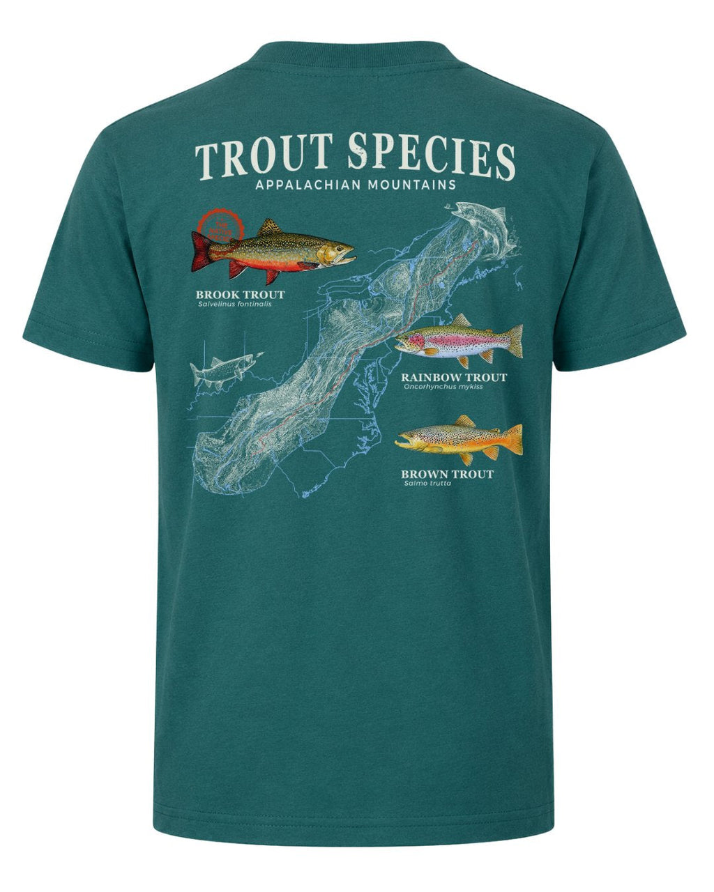 Trout Species Of The Appalachian Mountains T-shirt