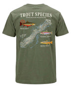 Trout Species Of The Appalachian Mountains T-shirt