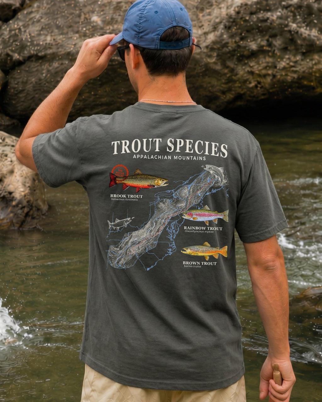 Trout Species Of The Appalachian Mountains T-shirt
