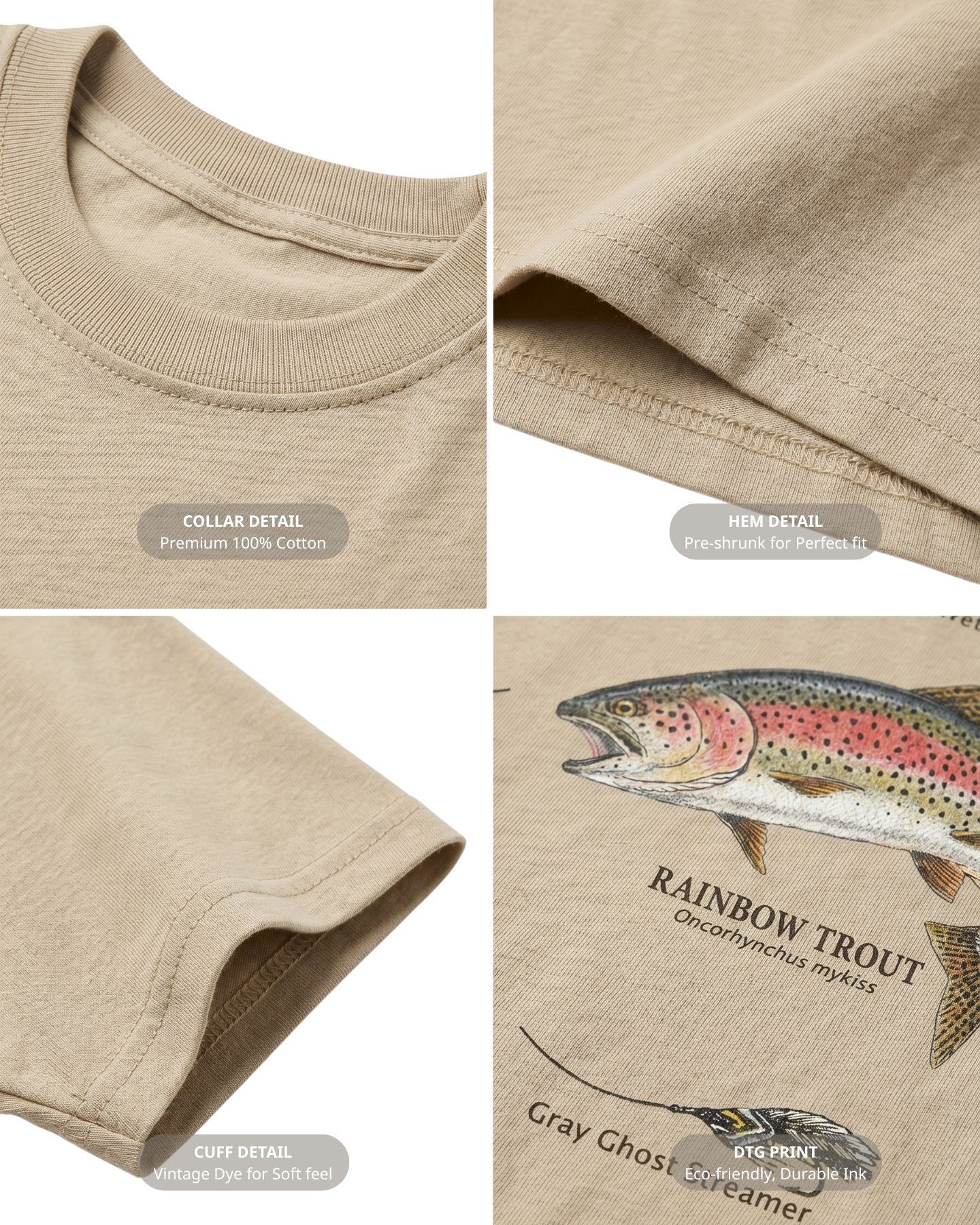 Trout Trifecta T-shirt Secondary image