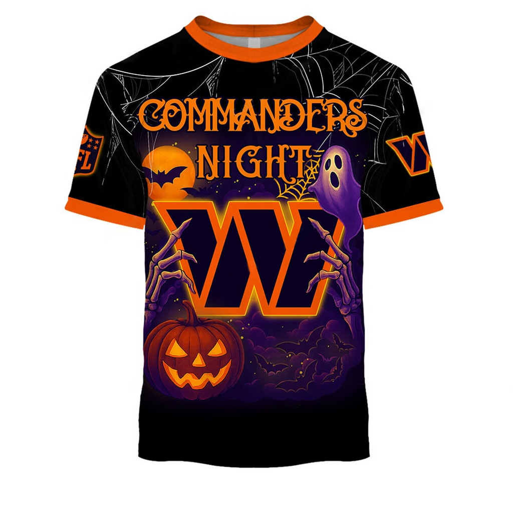 WAS X NFL Halloween Night 3D Shirt