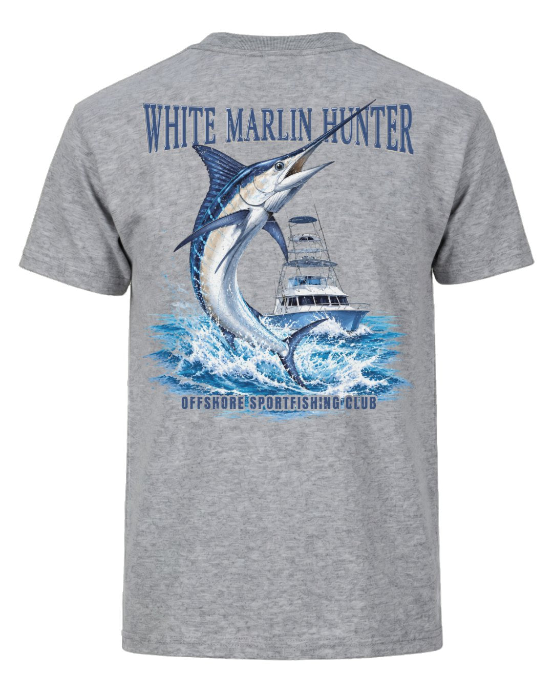 White Marlin Hunter T-shirt