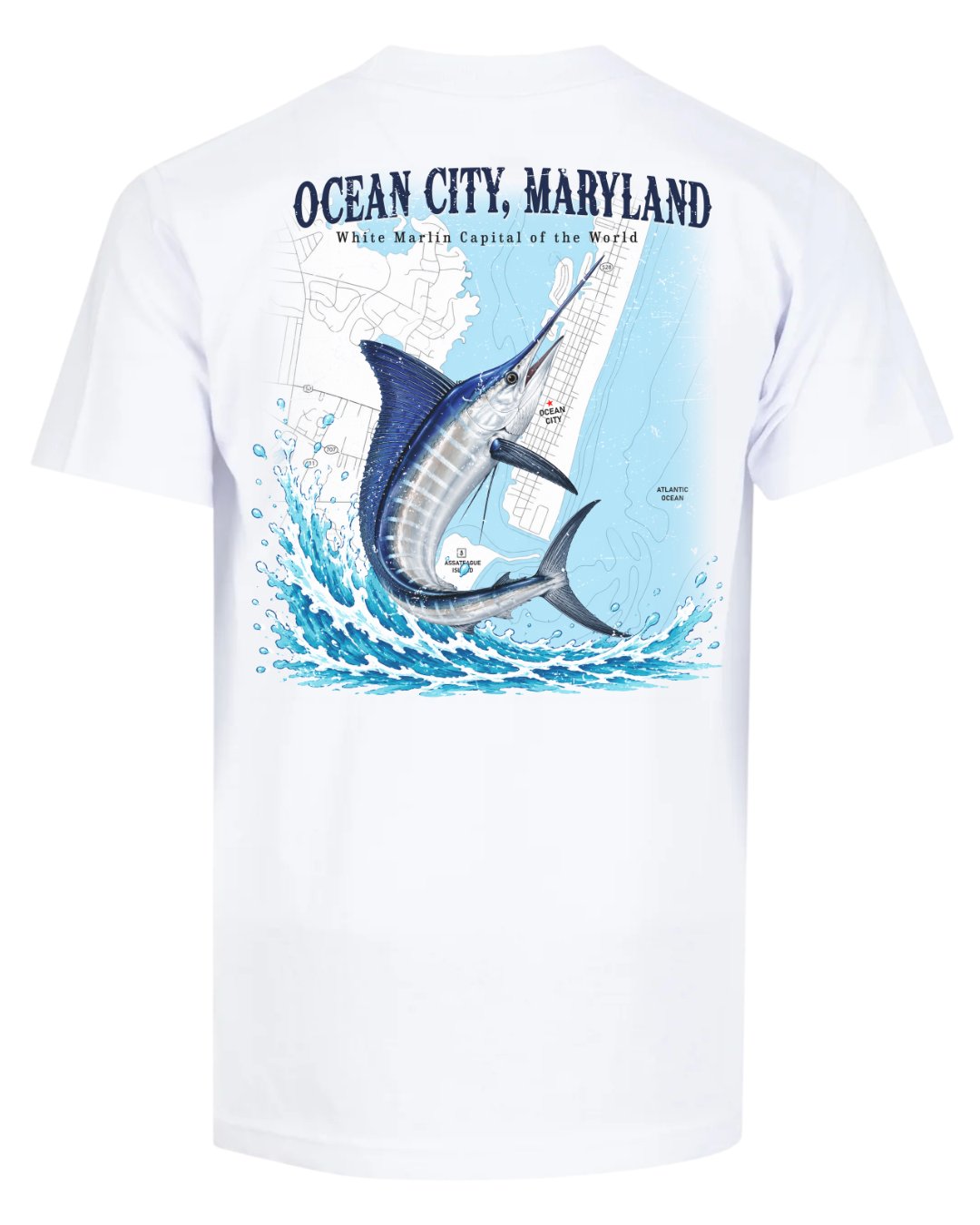 White Marlin Tournament T-shirt Main image