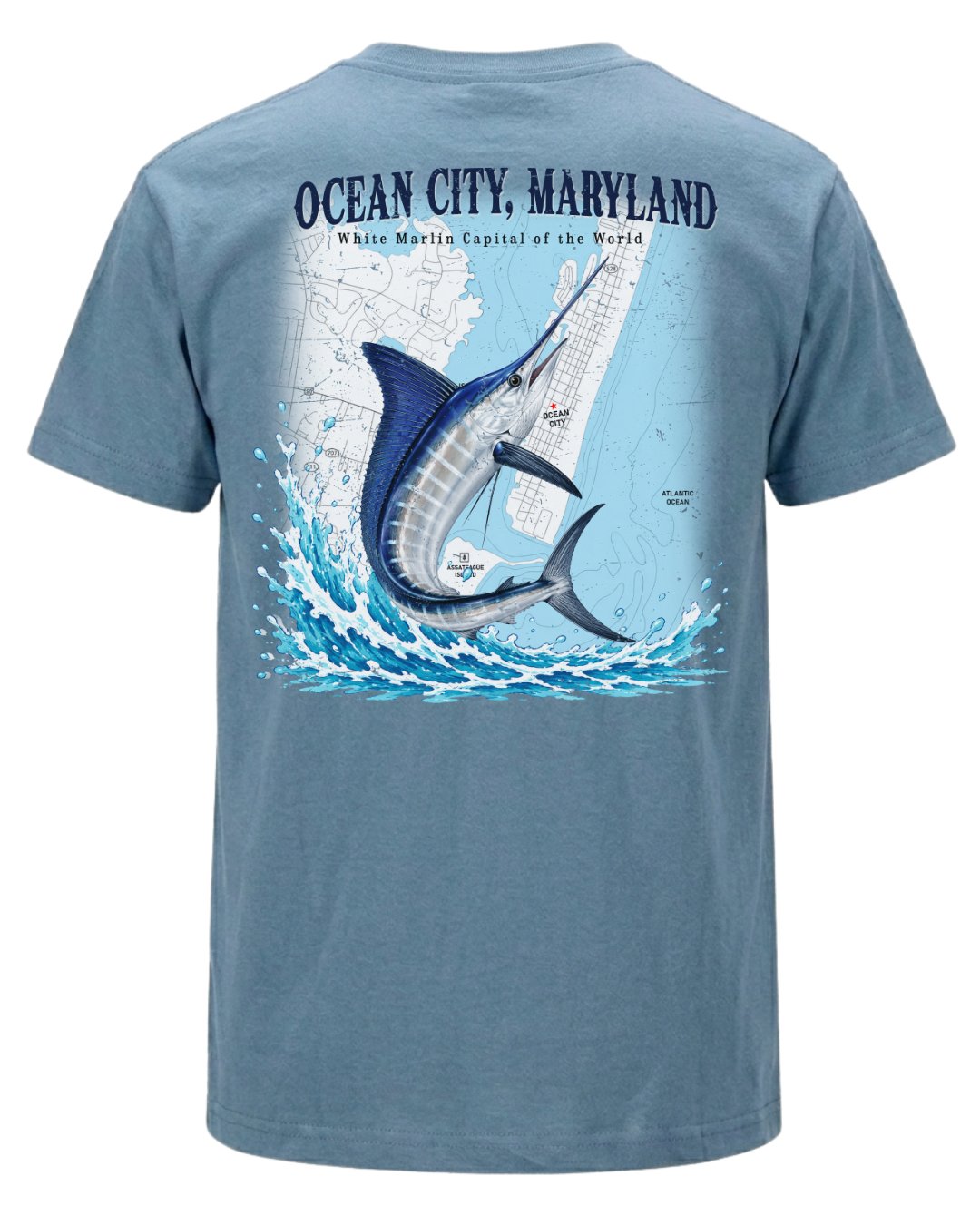 White Marlin Tournament T-shirt