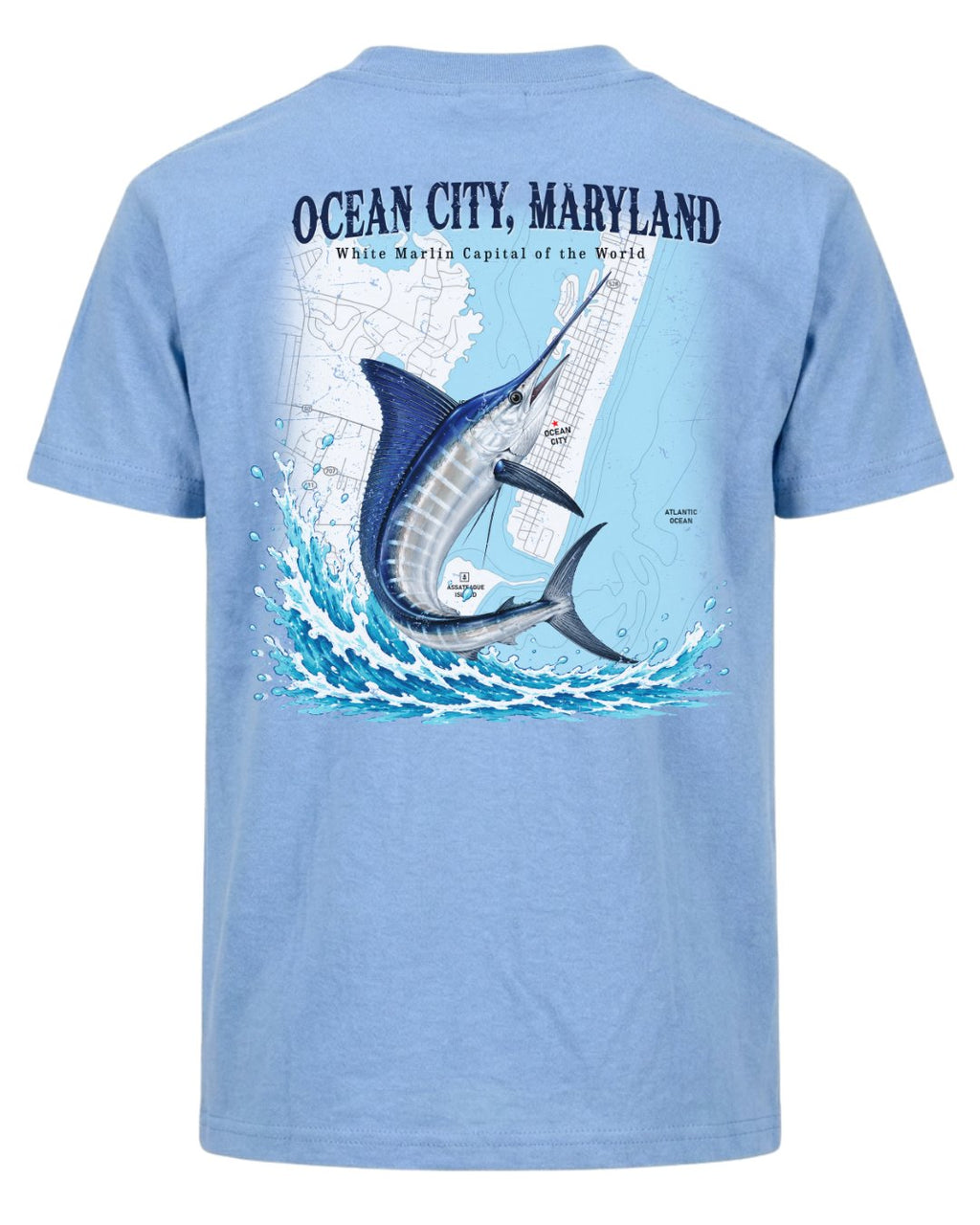 White Marlin Tournament T-shirt