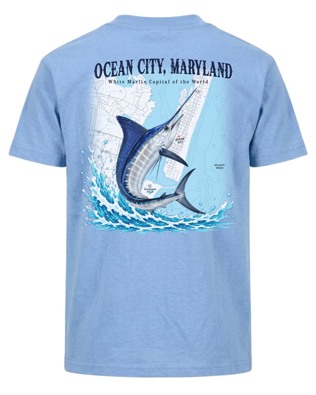 White Marlin Tournament T-shirt