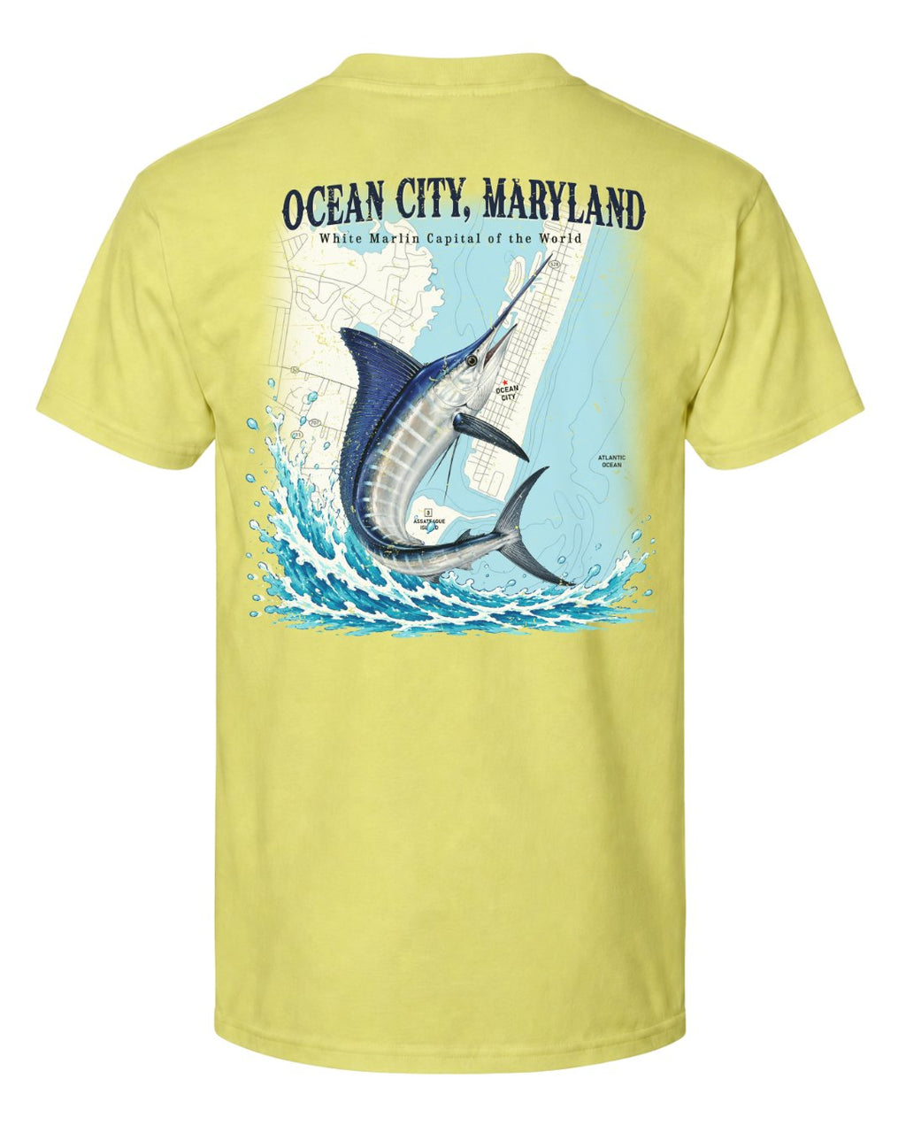 White Marlin Tournament T-shirt
