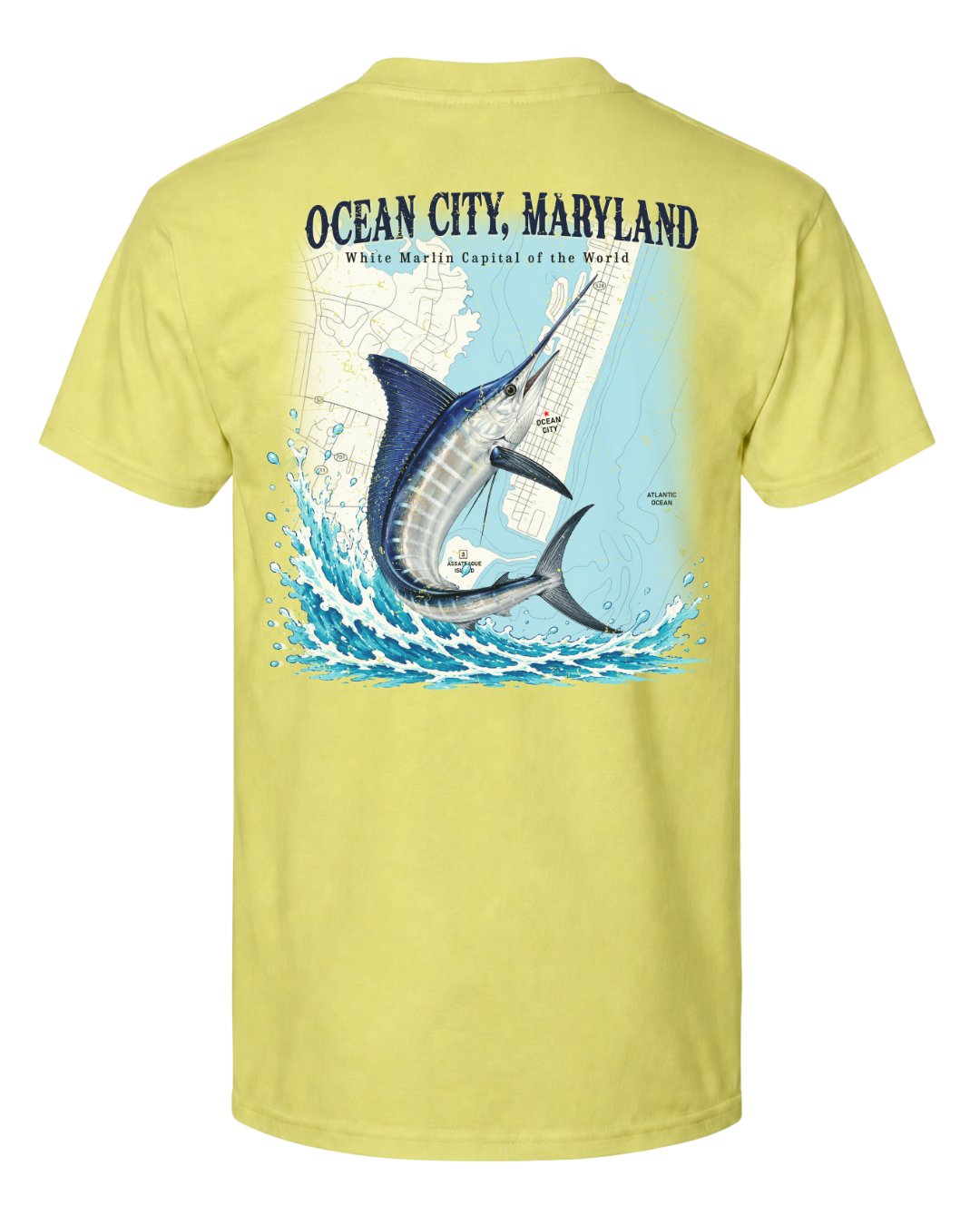 White Marlin Tournament T-shirt