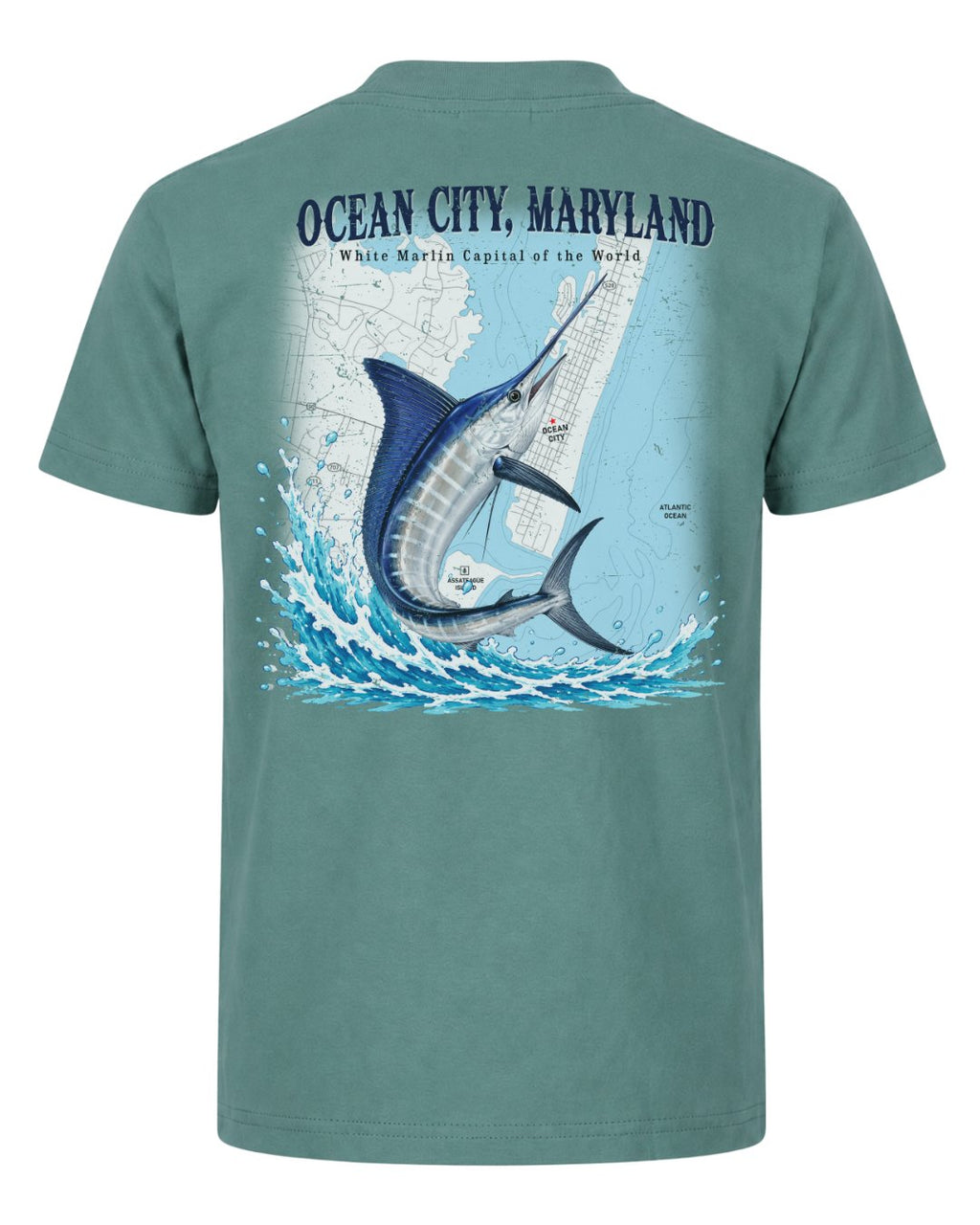 White Marlin Tournament T-shirt