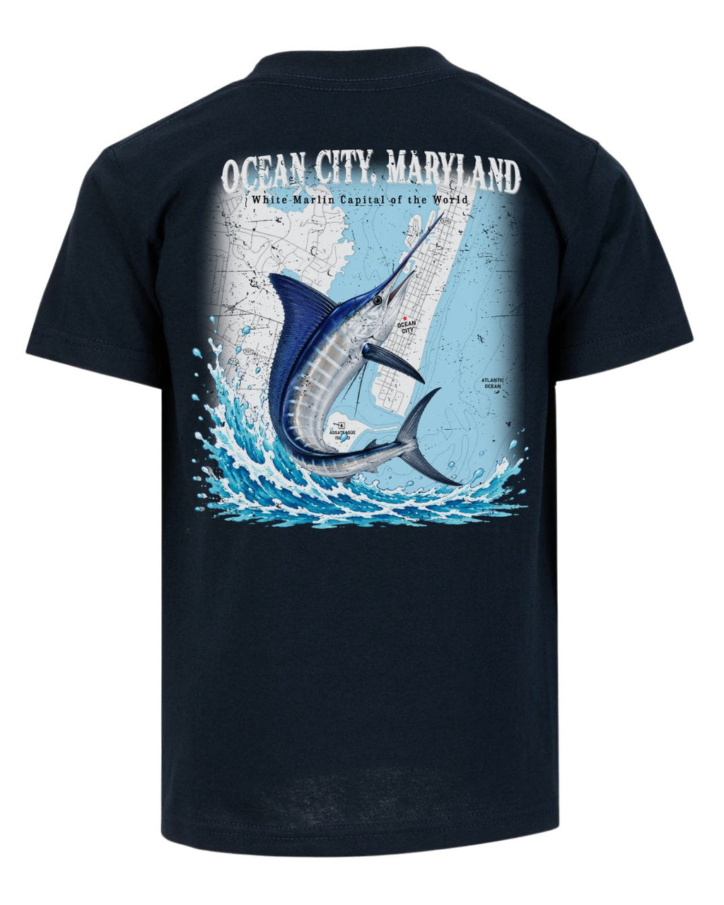 White Marlin Tournament T-shirt