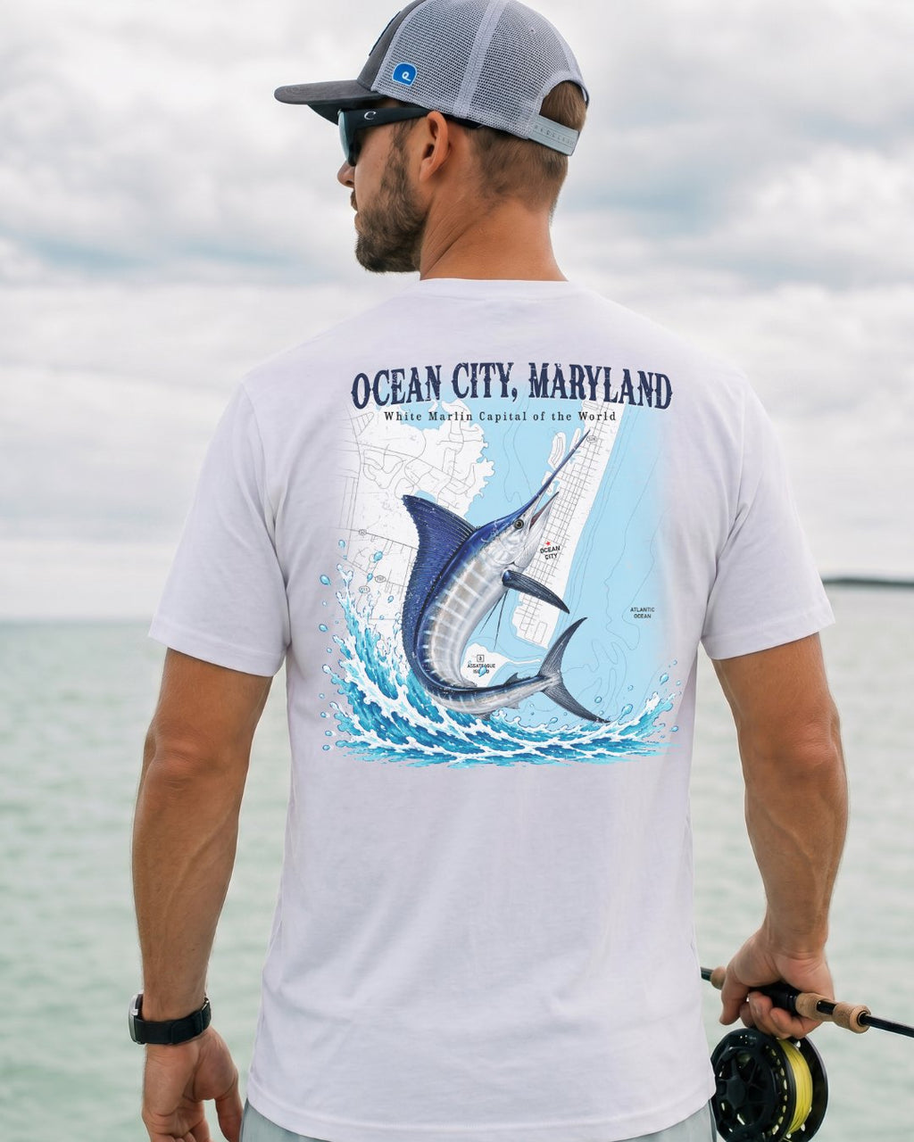White Marlin Tournament T-shirt