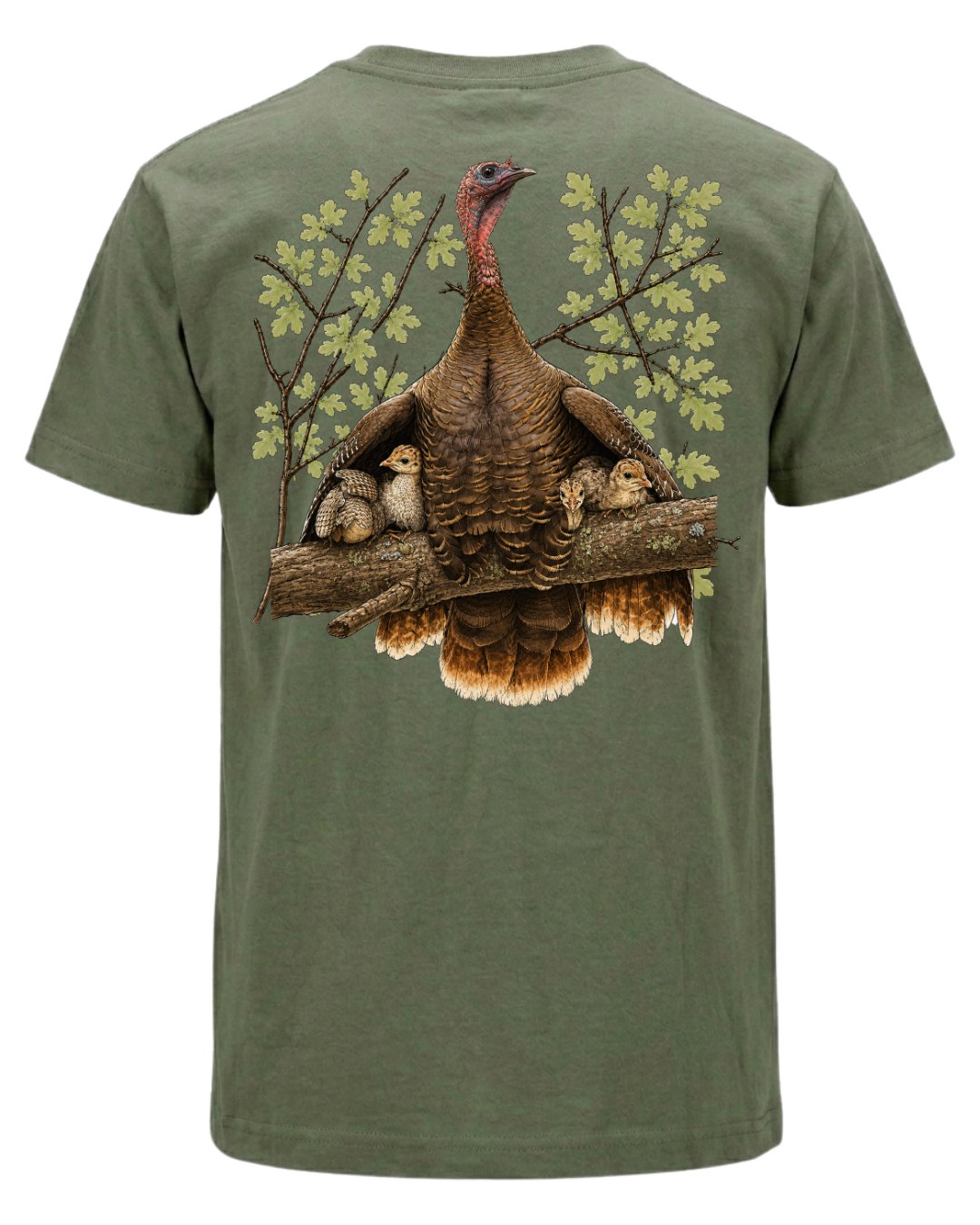 Wild Turkey Family Oak Branch T-shirt Main image