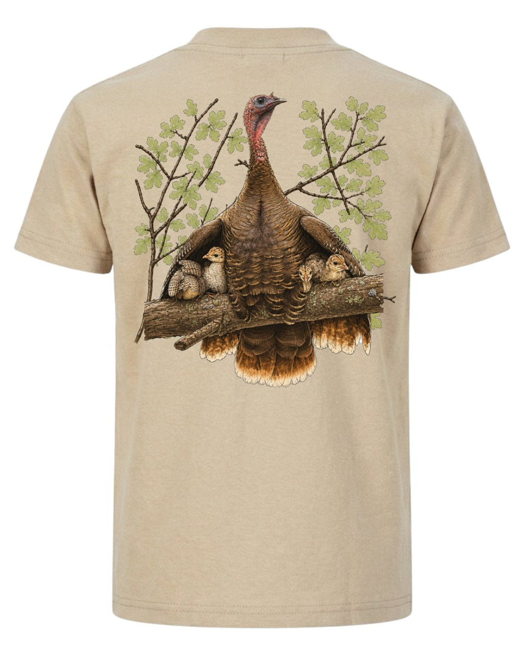 Wild Turkey Family Oak Branch T-shirt