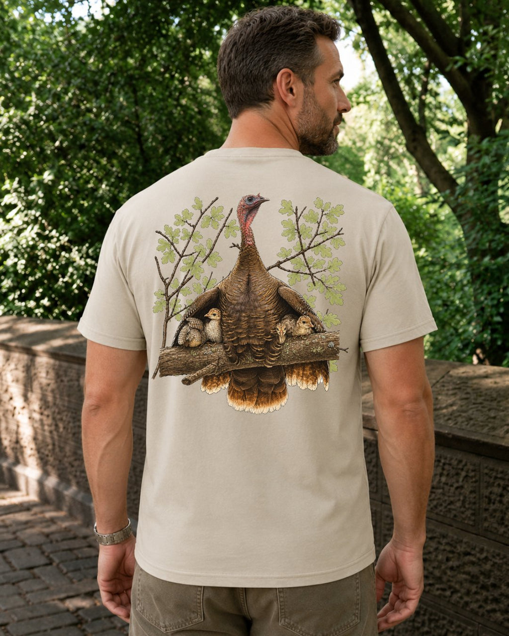 Wild Turkey Family Oak Branch T-shirt