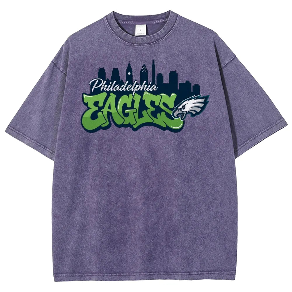 Philadelphia Eagles Unisex Vintage Washed T-shirt