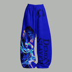Demon Slayer Top & Elasticated Trousers Two-Piece Set