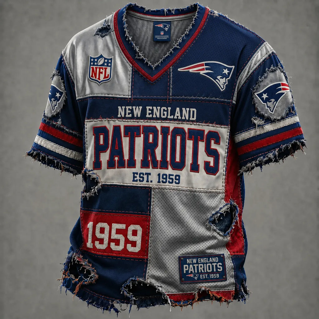NFL LUXURY V-Neck T-Shirt 3005 DatND DVT