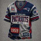 NFL LUXURY V-Neck T-Shirt 3005 DatND DVT