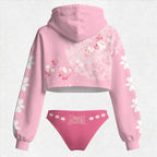 "Demon Slayer" Women's Hooded Thicken Suit Set
