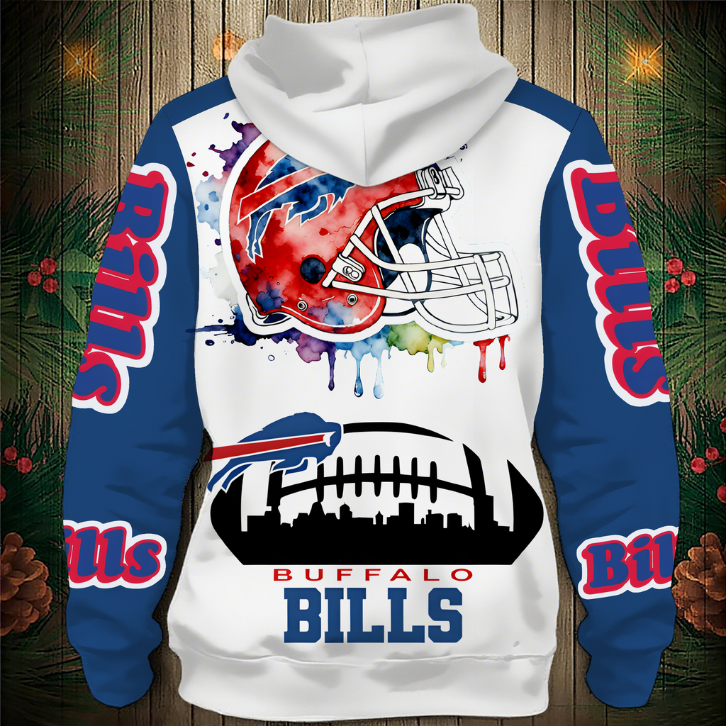 Buffalo Bills 2026 New 3D Graphic Hoodie