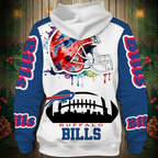 Buffalo Bills 2026 New 3D Graphic Hoodie