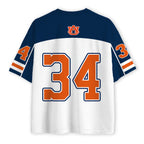 Vintage Auburn Tigers Mascot Retro NCAA Jersey Shirts