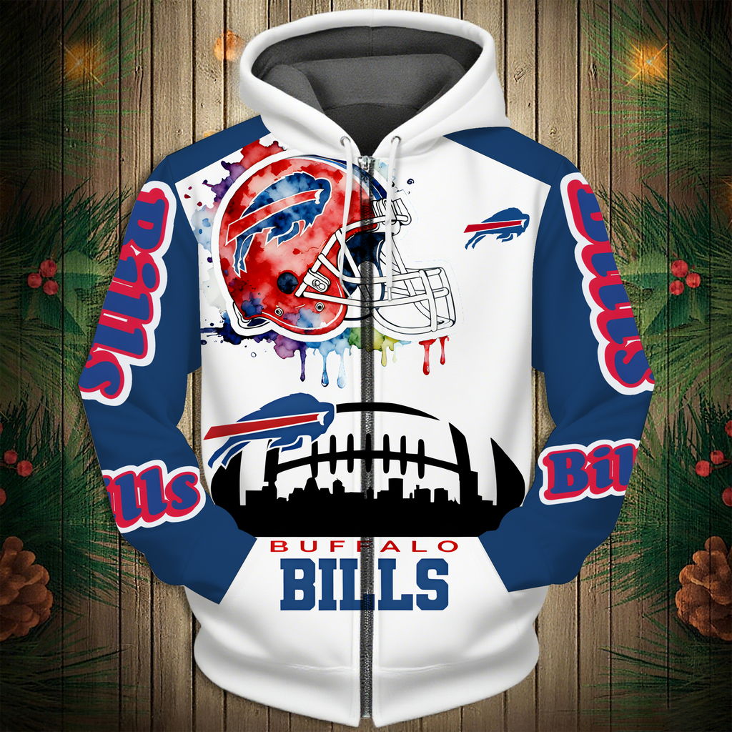 Buffalo Bills 2026 New 3D Graphic Hoodie
