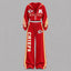 Kansas City Chiefs-Short zip-up sweatshirt set