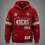 SF x NFL LUXURY V-Neck T-Shirt 3005 DatND DVT