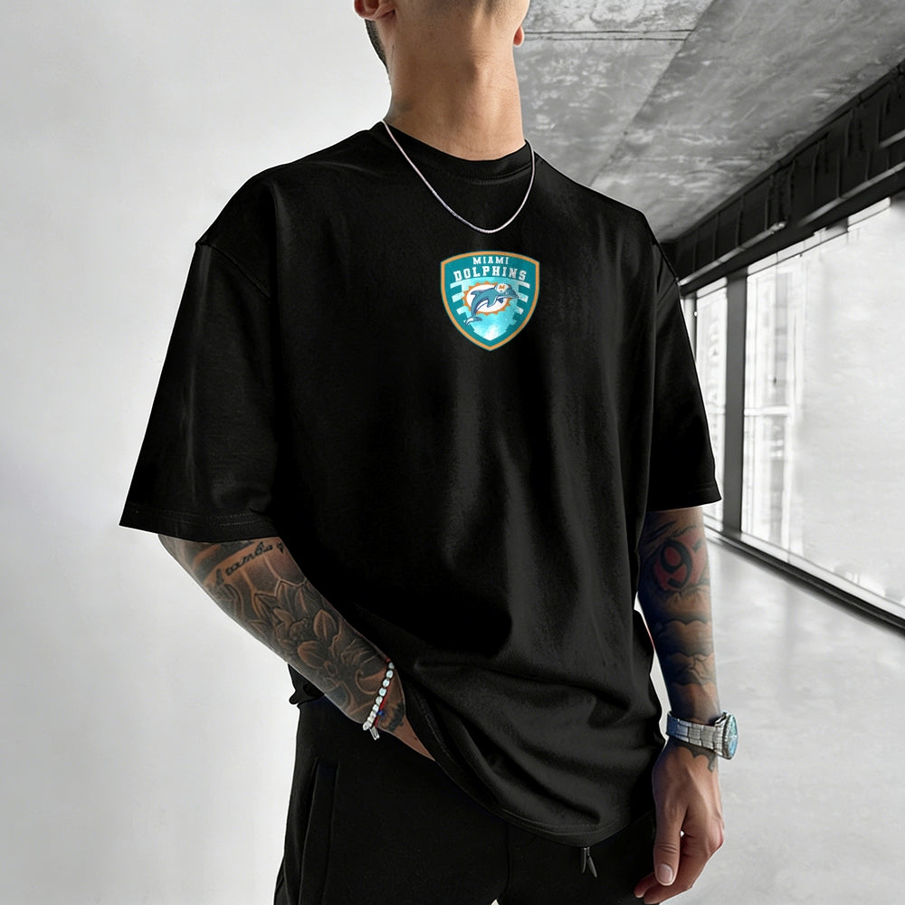 Unisex “Miami Dolphins” T-shirt. Secondary image