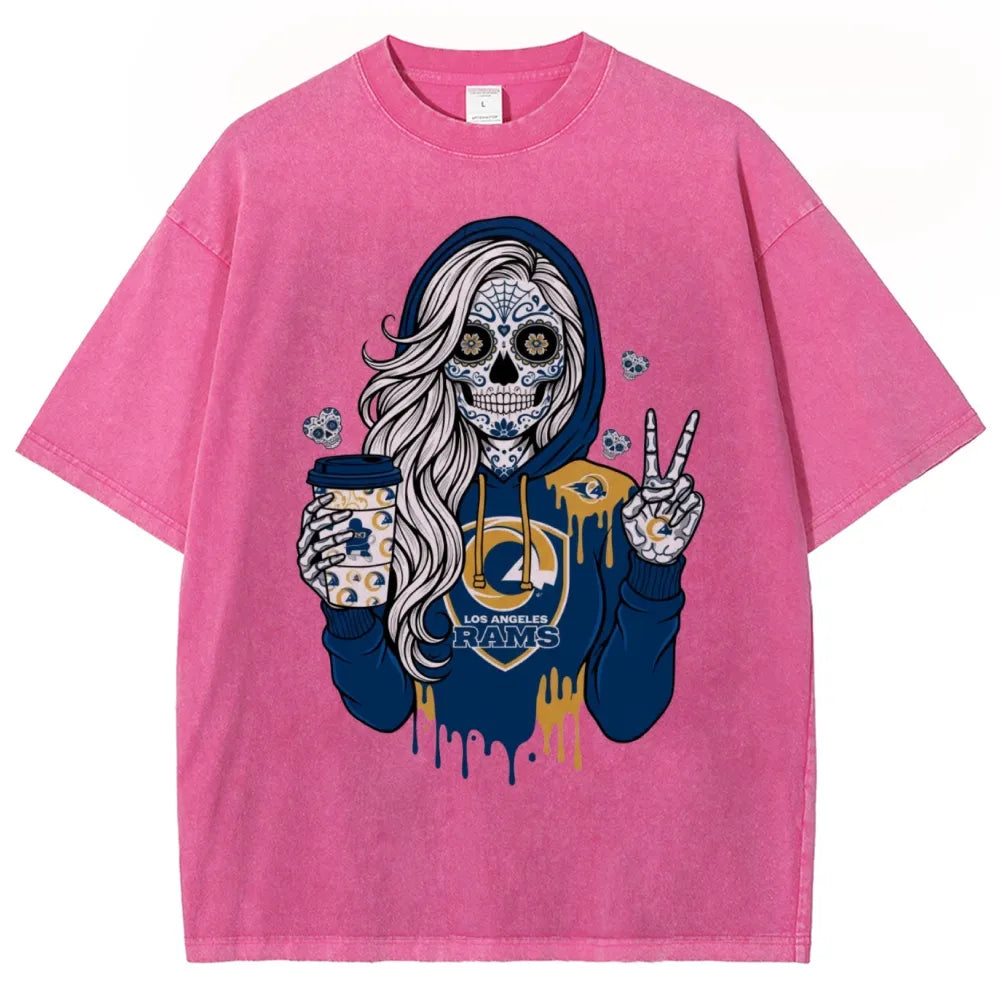 Unisex ¡°Los Angeles Rams¡±Vintage Washed Tee
