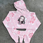 "Demon Slayer" Women's Hooded Thicken Suit Set
