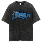 Detroit Lions Unisex Vintage Washed T-shirt