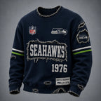 SEA x NFL LUXURY V-Neck T-Shirt 3005 DatND DVT