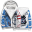 Tennessee Titans Fleece Lined Zip Up Football Fan Hooded Jacket