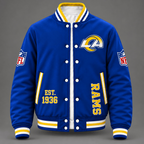 Unisex Los Angeles Rams Varsity Jacket