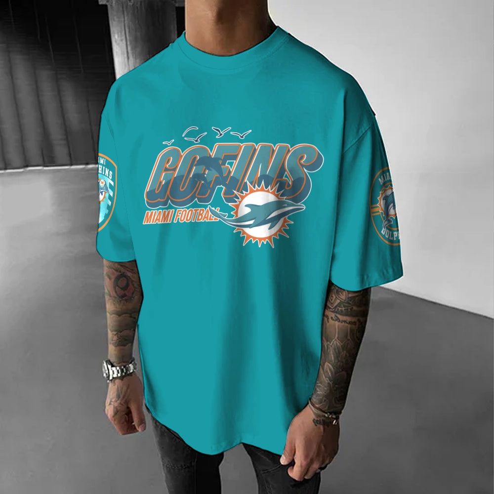 Unisex "Miami Dolphins" Inspired Trendy T-shirt