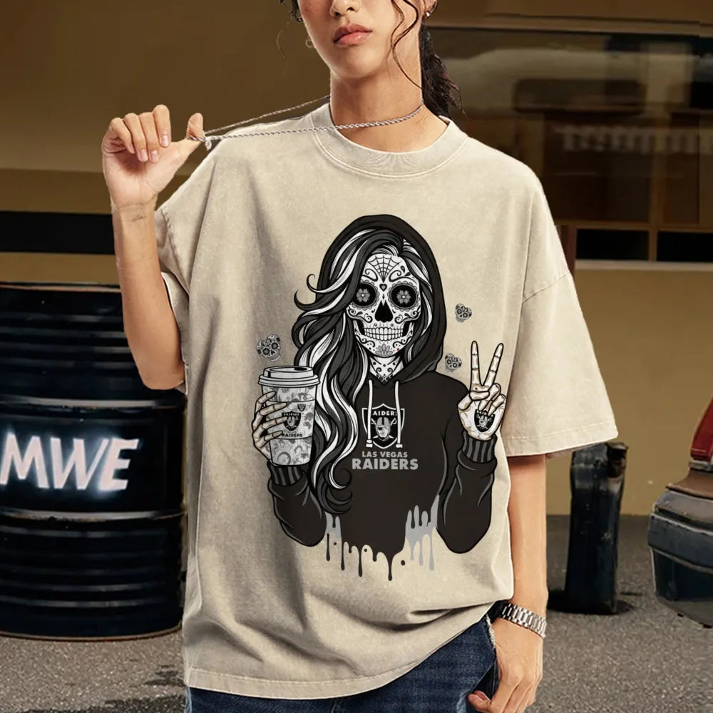 Unisex ¡°Las Vegas Raiders¡± Vintage Washed Tee
