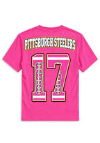 Pittsburgh Steelers Pink Out Tackle Breast Cancer Awareness V-Neck T-Shirt