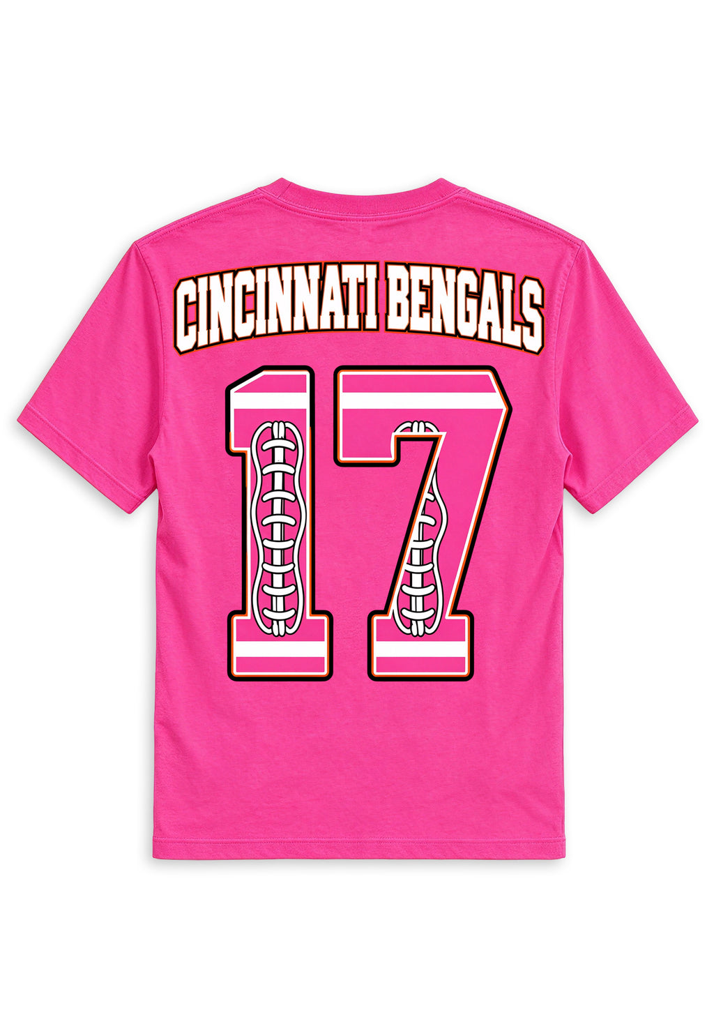 Cincinnati Bengals Pink Out Tackle Breast Cancer Awareness V-Neck T-Shirt