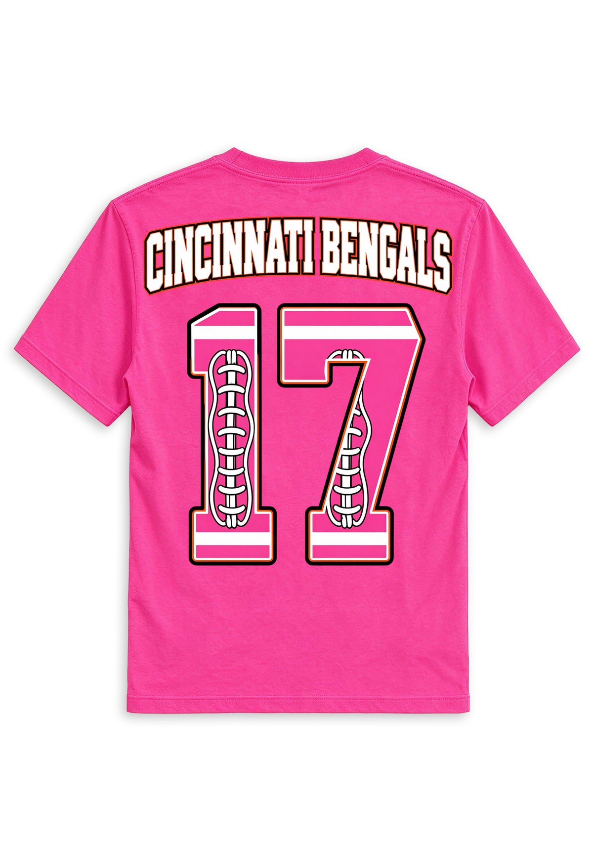 Cincinnati Bengals Pink Out Tackle Breast Cancer Awareness V-Neck T-Shirt