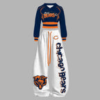 "Chicago Bears" Slim-fit sweatshirt and trousers set