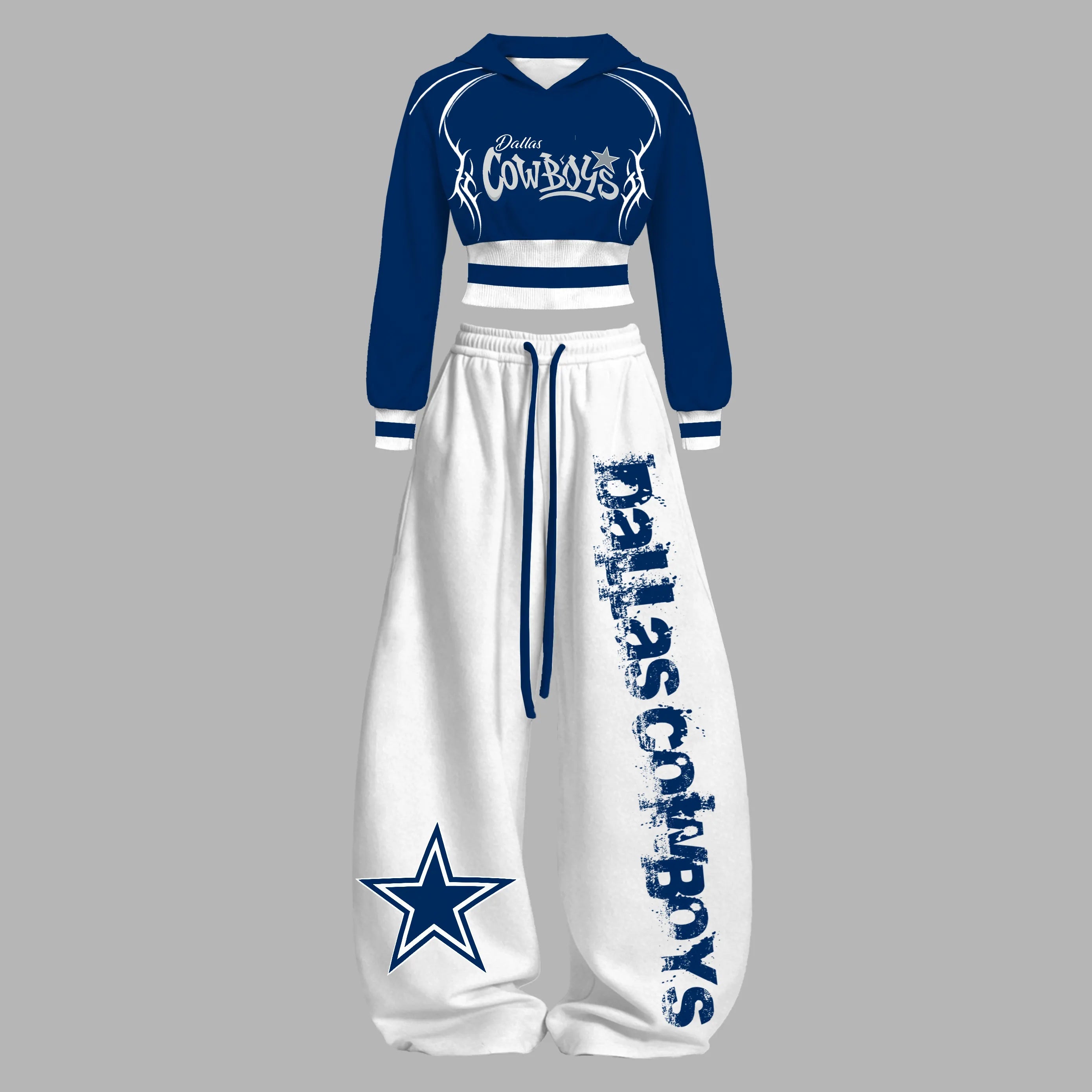 "Dallas Cowboys" Slim-fit sweatshirt and trousers set Secondary image